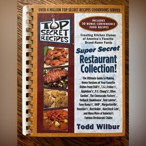 Super Secret Restaurant Collection : restaurant like food Cookbook